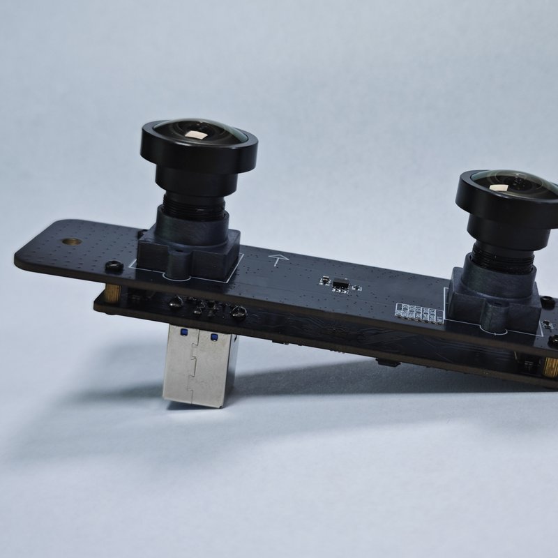 HJY1A-W10 dual 1.3MP global shutter stereo camera module with IMU